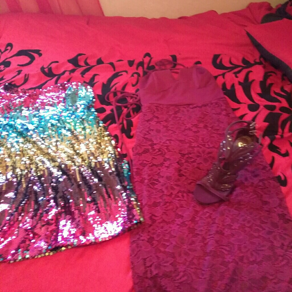 Shoes and dress